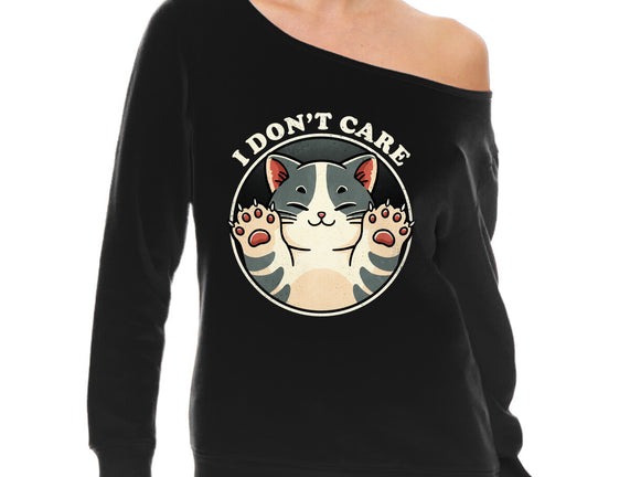 I Don't Care Cat