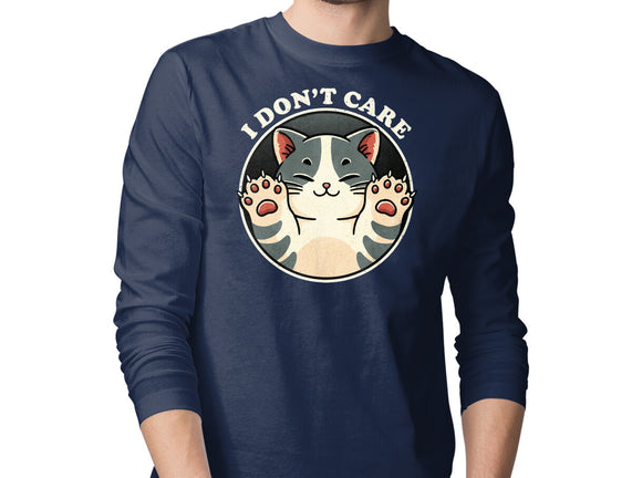 I Don't Care Cat