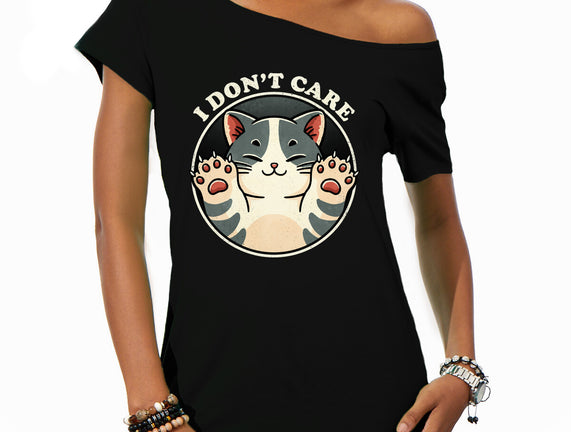 I Don't Care Cat