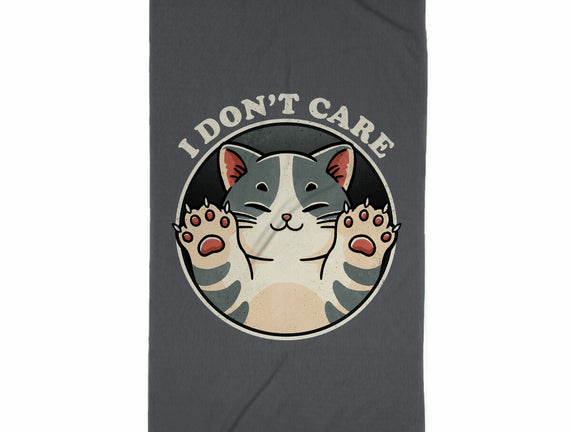 I Don't Care Cat