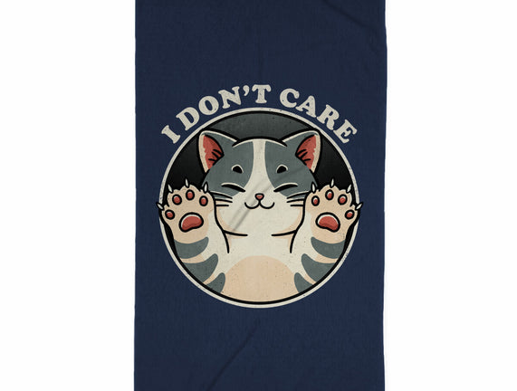 I Don't Care Cat