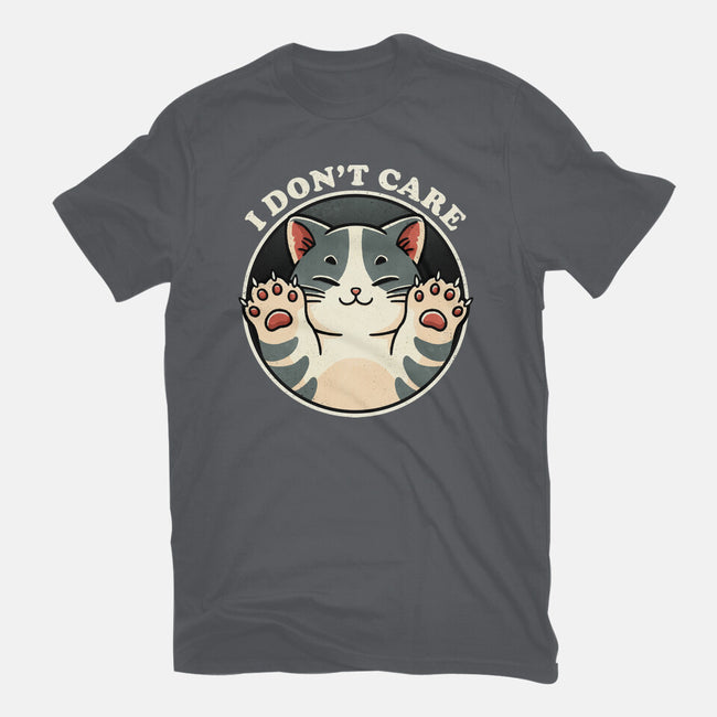 I Don't Care Cat-Mens-Heavyweight-Tee-fanfreak1