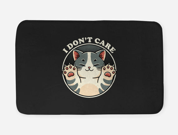 I Don't Care Cat