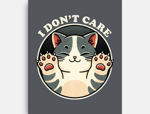 I Don't Care Cat