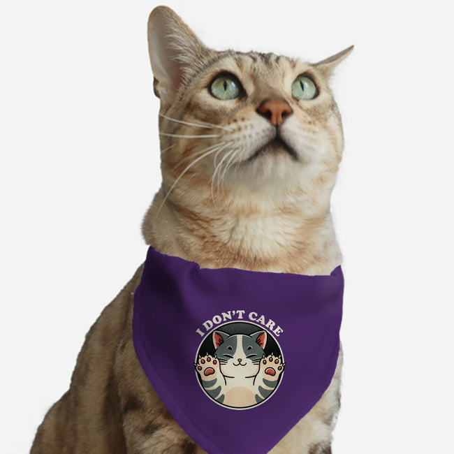 I Don't Care Cat-Cat-Adjustable-Pet Collar-fanfreak1