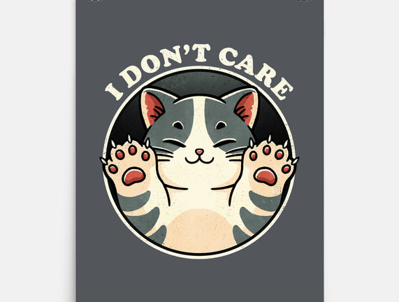 I Don't Care Cat