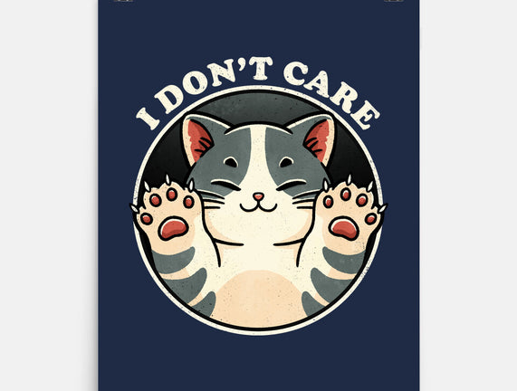 I Don't Care Cat