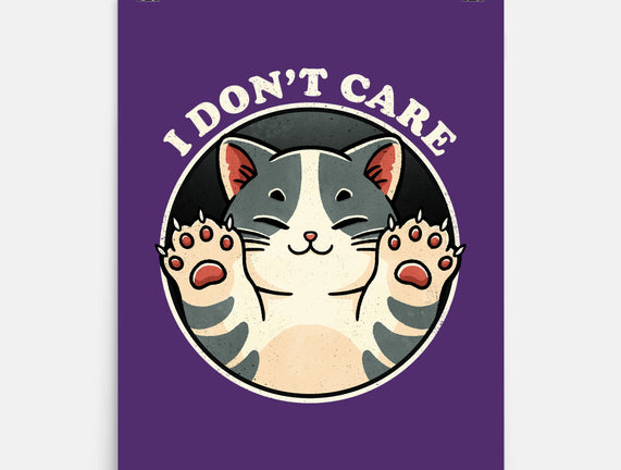 I Don't Care Cat