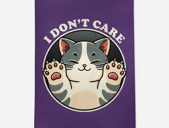 I Don't Care Cat