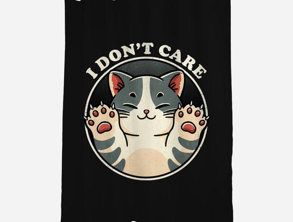 I Don't Care Cat