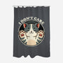 I Don't Care Cat-None-Polyester-Shower Curtain-fanfreak1