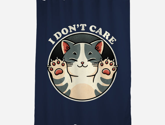 I Don't Care Cat