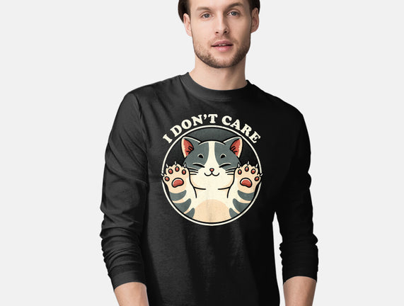 I Don't Care Cat