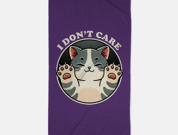 I Don't Care Cat