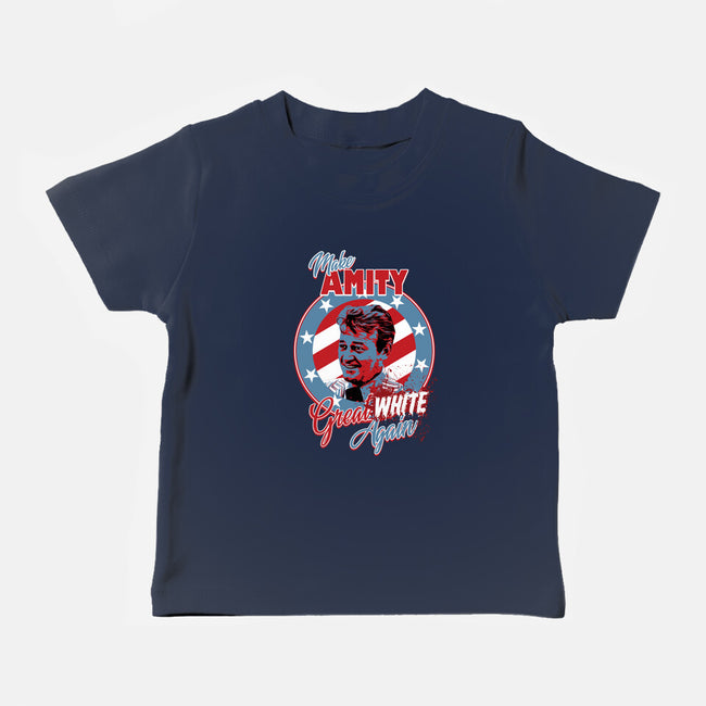 Make Amity Great Again-Baby-Basic-Tee-Tronyx79