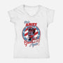 Make Amity Great Again-Womens-V-Neck-Tee-Tronyx79