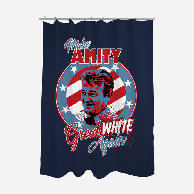 Make Amity Great Again-None-Polyester-Shower Curtain-Tronyx79