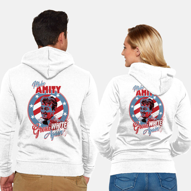 Make Amity Great Again-Unisex-Zip-Up-Sweatshirt-Tronyx79