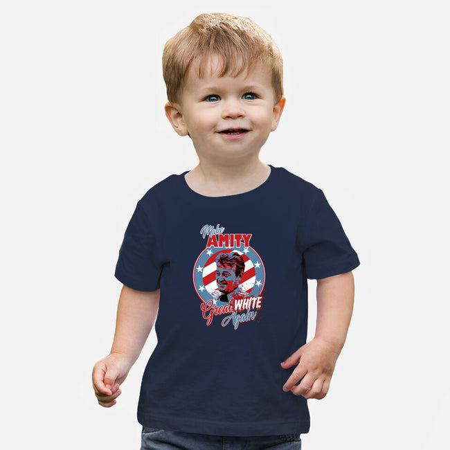 Make Amity Great Again-Baby-Basic-Tee-Tronyx79