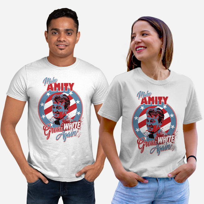 Make Amity Great Again-Unisex-Basic-Tee-Tronyx79