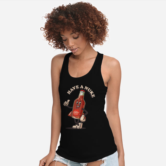 Have A Nuke-Womens-Racerback-Tank-Wookie Mike