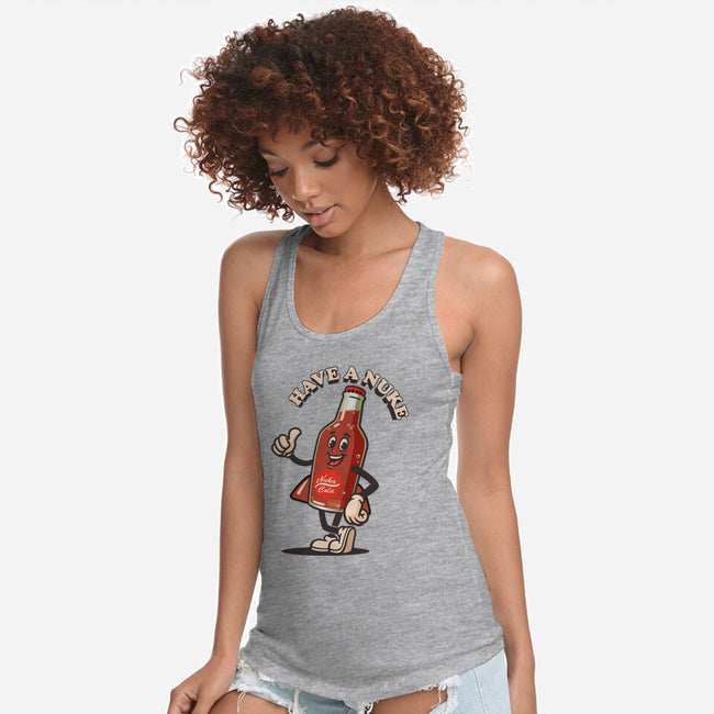 Have A Nuke-Womens-Racerback-Tank-Wookie Mike