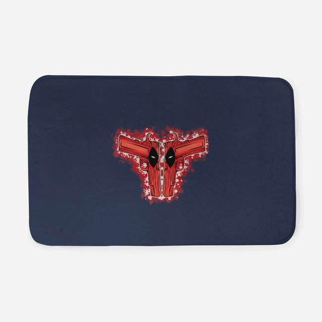 Weapons Of Blood-None-Memory Foam-Bath Mat-nickzzarto