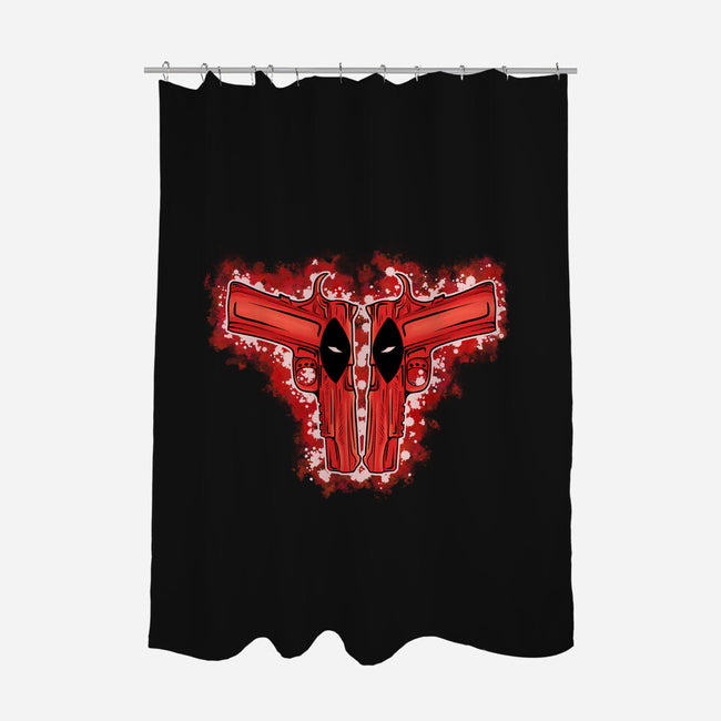 Weapons Of Blood-None-Polyester-Shower Curtain-nickzzarto