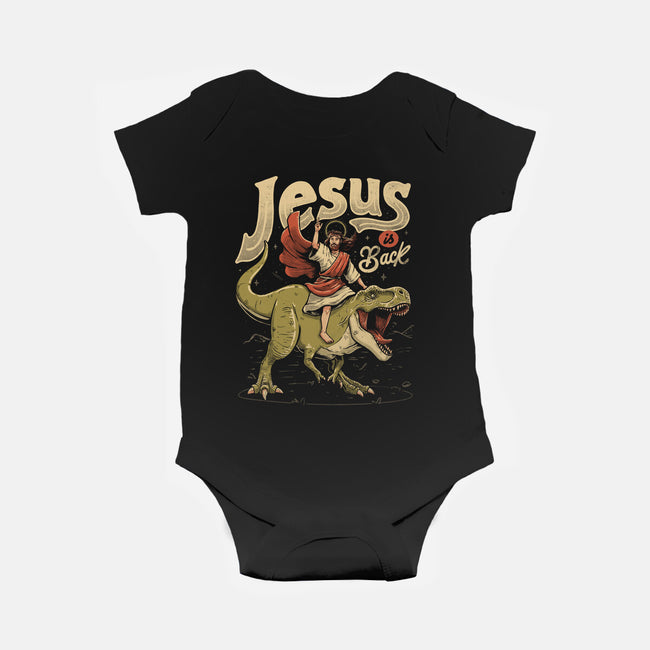 Jesus Is Back-Baby-Basic-Onesie-eduely