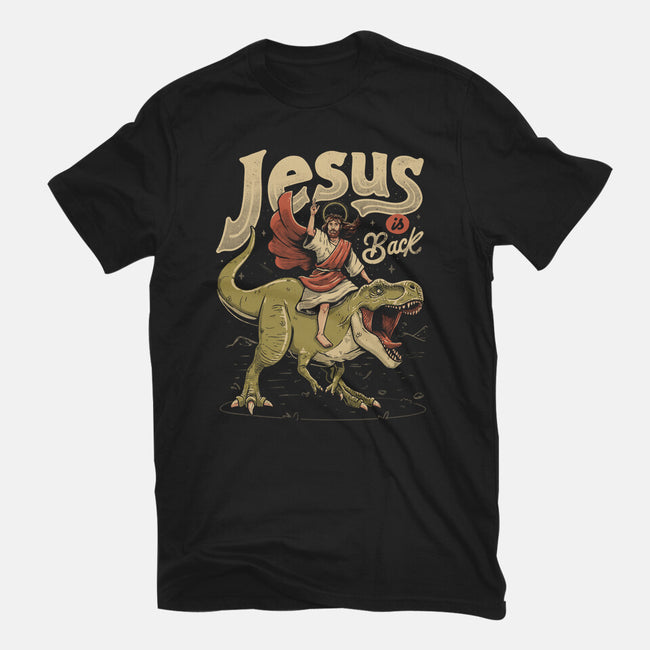 Jesus Is Back-Womens-Fitted-Tee-eduely