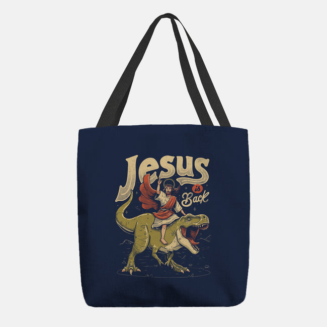 Jesus Is Back-None-Basic Tote-Bag-eduely