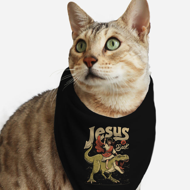 Jesus Is Back-Cat-Bandana-Pet Collar-eduely