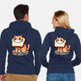 Pure Bread Cat-Unisex-Zip-Up-Sweatshirt-fanfreak1