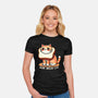 Pure Bread Cat-Womens-Fitted-Tee-fanfreak1