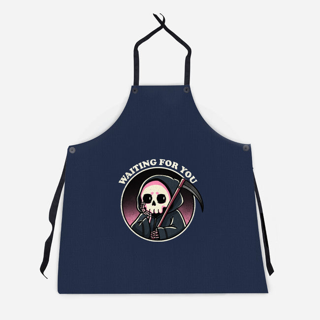 I'm Waiting For You-Unisex-Kitchen-Apron-fanfreak1