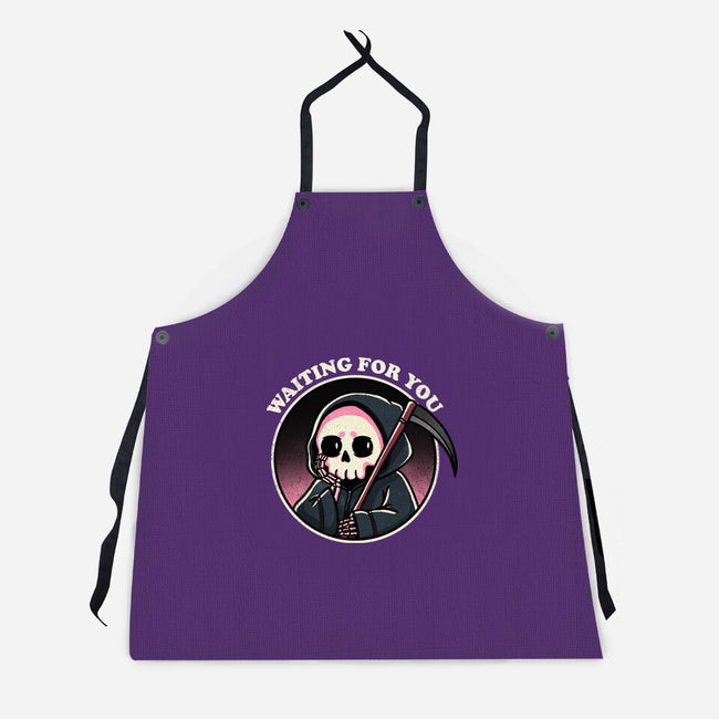 I'm Waiting For You-Unisex-Kitchen-Apron-fanfreak1