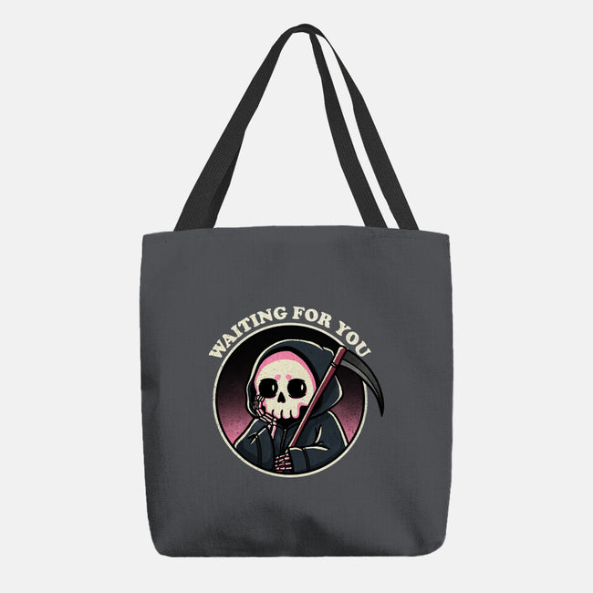 I'm Waiting For You-None-Basic Tote-Bag-fanfreak1