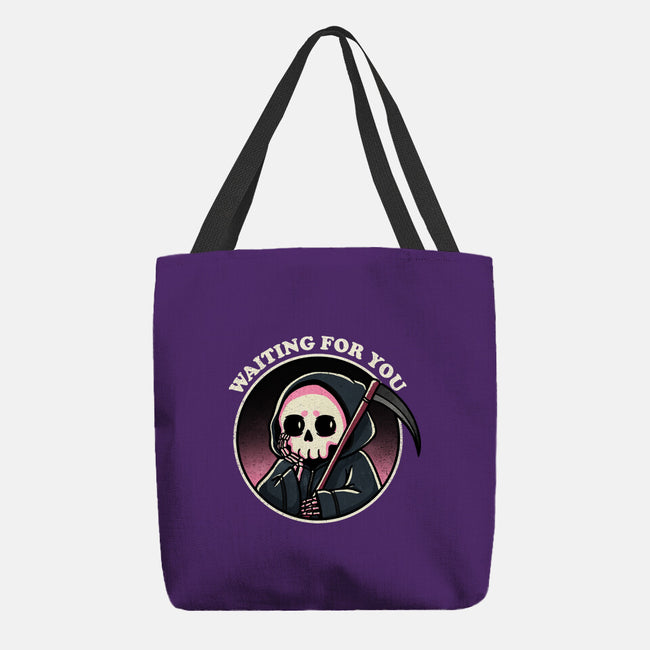 I'm Waiting For You-None-Basic Tote-Bag-fanfreak1