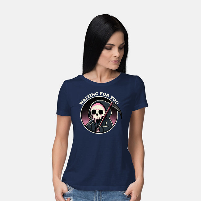 I'm Waiting For You-Womens-Basic-Tee-fanfreak1