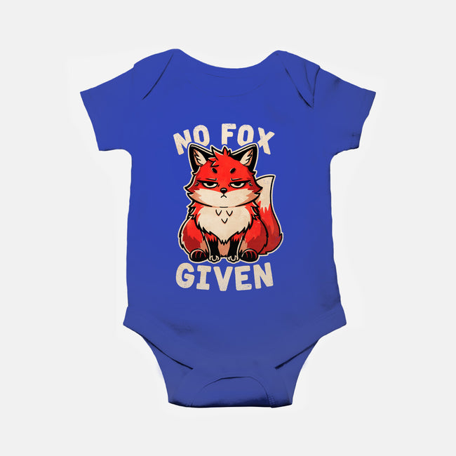 No Fox Given-Baby-Basic-Onesie-fanfreak1