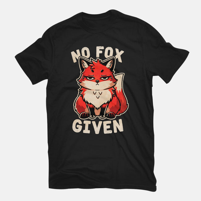 No Fox Given-Womens-Fitted-Tee-fanfreak1