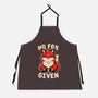 No Fox Given-Unisex-Kitchen-Apron-fanfreak1