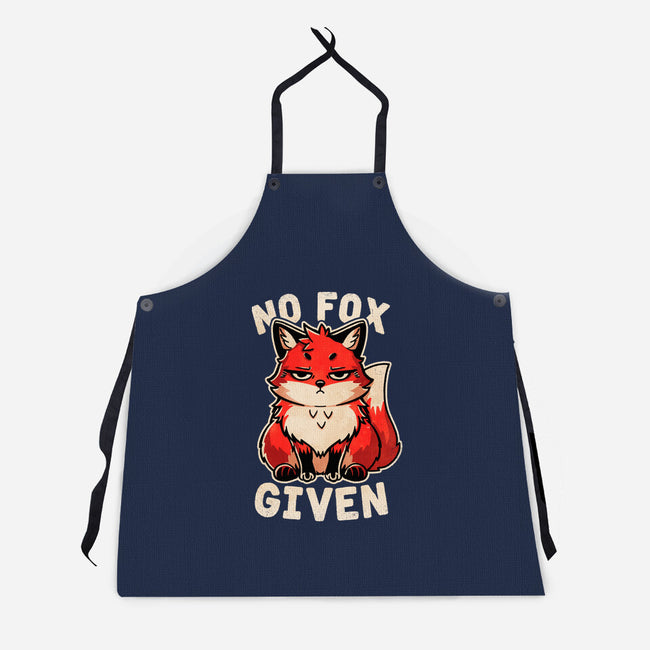 No Fox Given-Unisex-Kitchen-Apron-fanfreak1