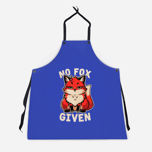 No Fox Given-Unisex-Kitchen-Apron-fanfreak1