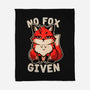 No Fox Given-None-Fleece-Blanket-fanfreak1