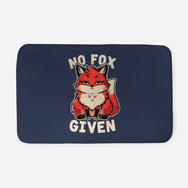 No Fox Given-None-Memory Foam-Bath Mat-fanfreak1