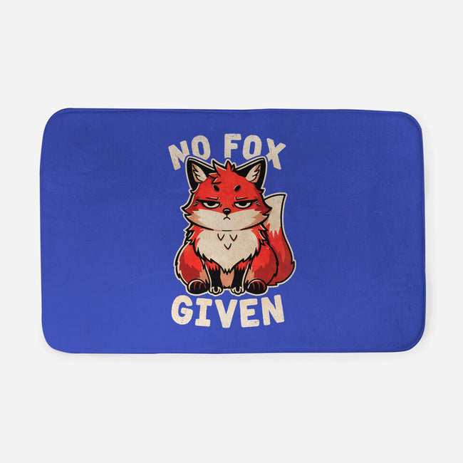 No Fox Given-None-Memory Foam-Bath Mat-fanfreak1