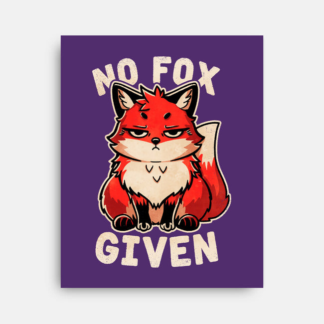 No Fox Given-None-Stretched-Canvas-fanfreak1