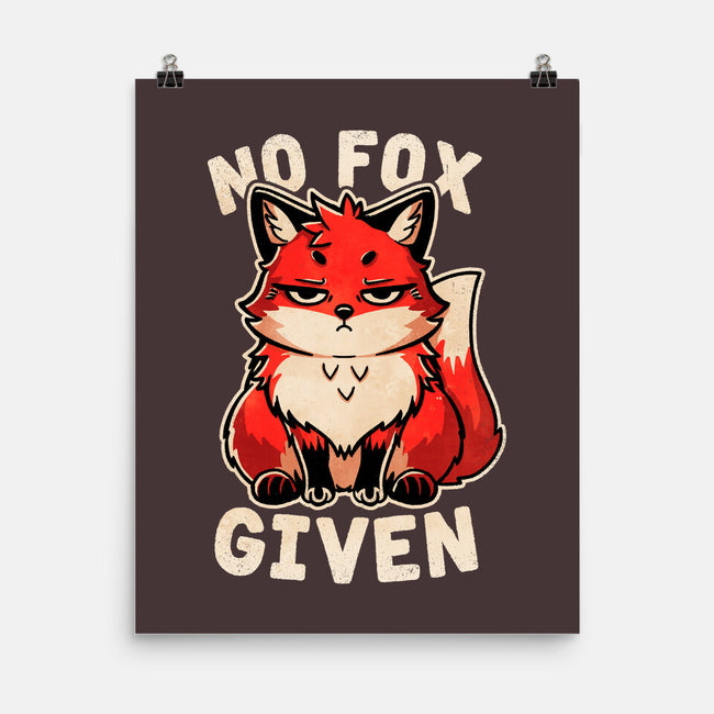 No Fox Given-None-Matte-Poster-fanfreak1