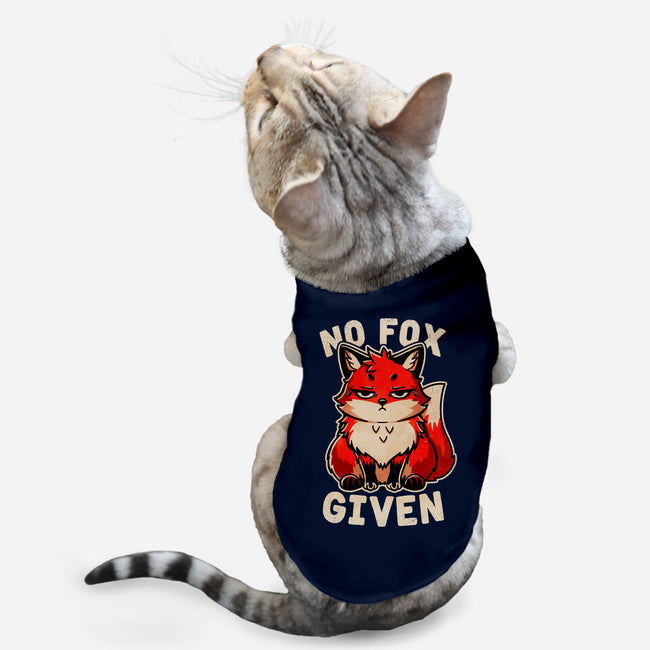 No Fox Given-Cat-Basic-Pet Tank-fanfreak1